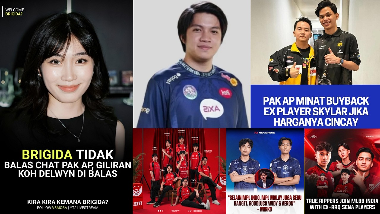 EVOS PHEWWW IS REAL ?? SKYLAR JOIN RRQ LAGI ?? BRIGIDA PILIH KO DELWYN DIBANDING PAK AP 🤣