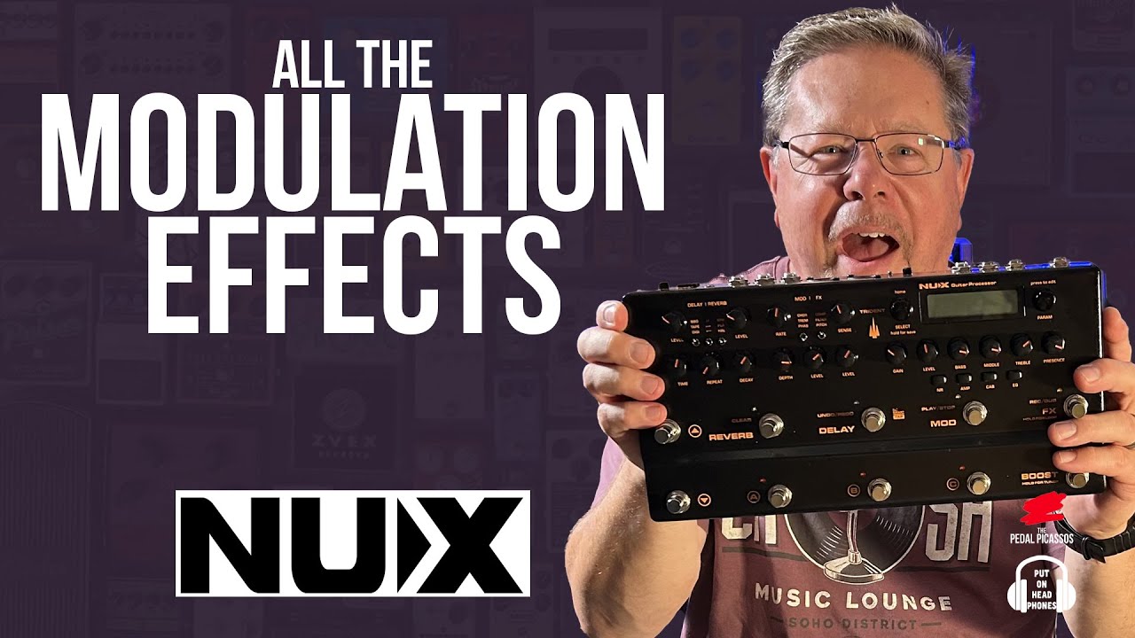 All modulation effects in the NUX Trident
