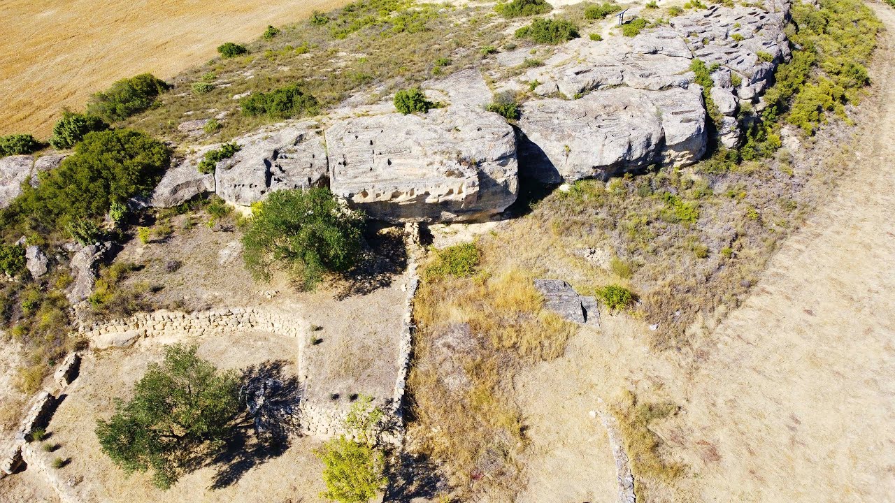 Necrópolis de San Andrés. San Vicente de la Sonsierra, La Rioja.