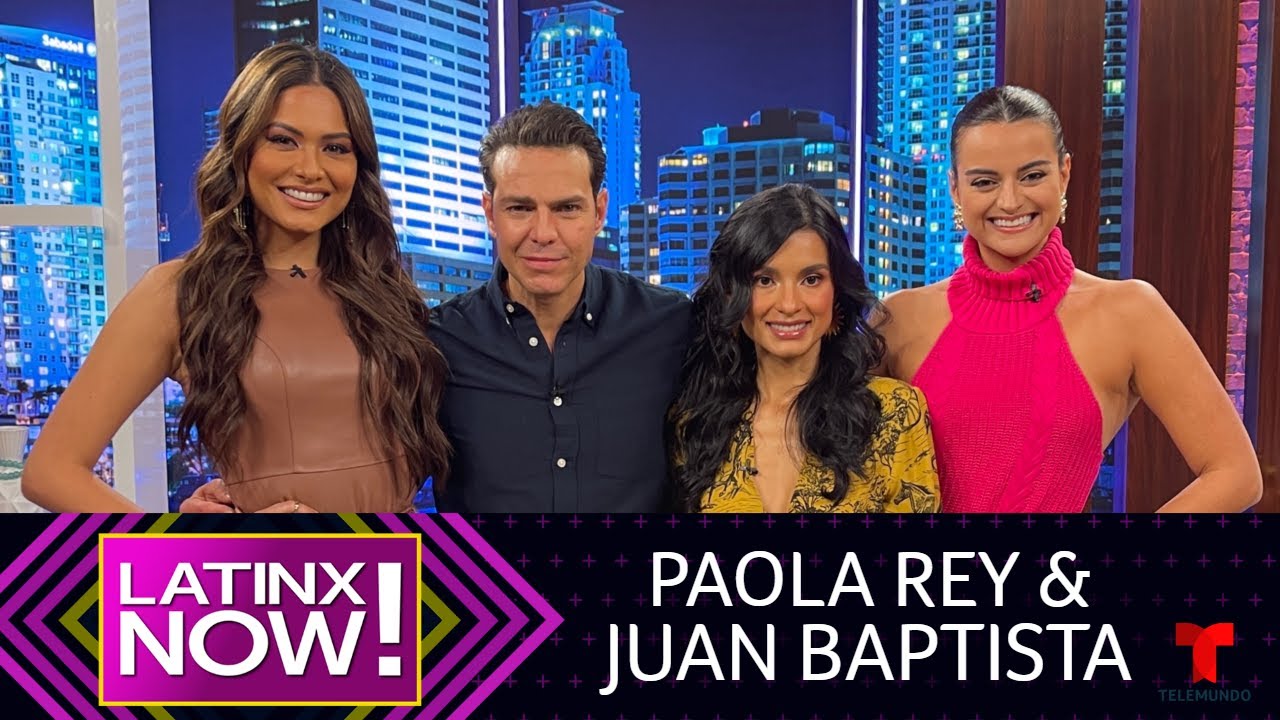 Paola Rey y Juan Baptista hablan de Pasión de Gavilanes 2 | Latinx Now! | Entretenimiento