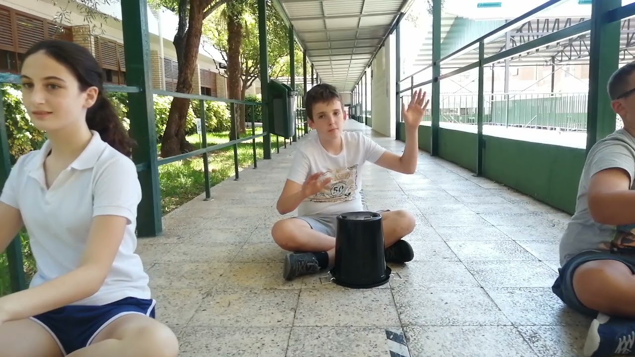 Percusión Uptown Funk Elementary Bucket Drum  - Colegio Andalucía Fuengirola  HD 1080p