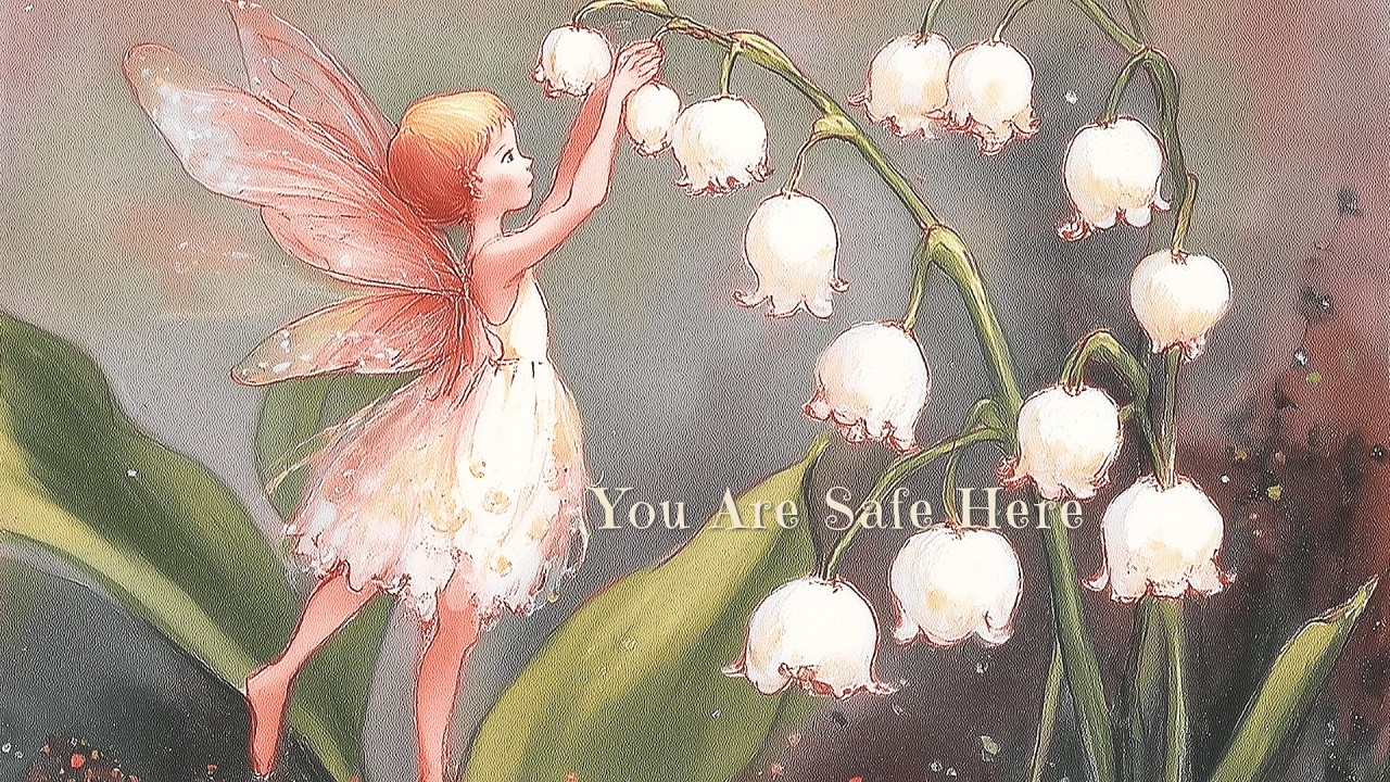 You Are Safe Here | Soft Classical Harp Lullaby for Bedtime and Peaceful Sleep