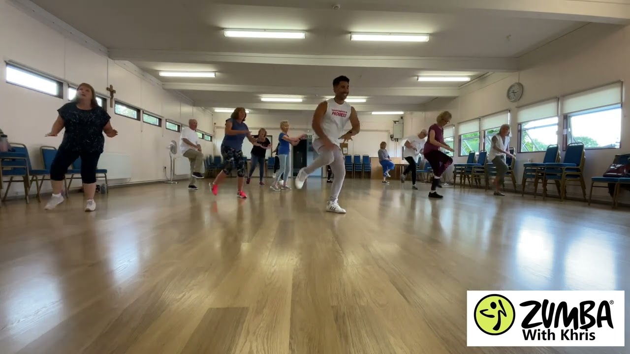 Johnny B. Goode Zumba dance fitness by Khris and Zumba Gold Crew @chuckberryofficial #gojohnnygo