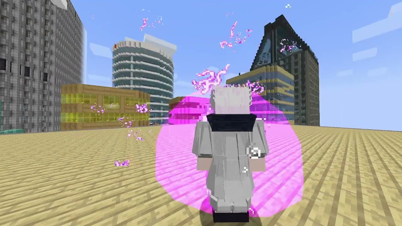 apipoy:3 minecraft mod jujutsu kaisen gojo vs sukuna  sukuna NAH I'D WIN