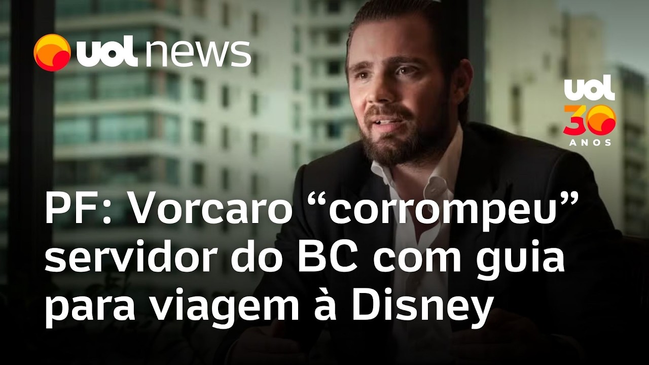 Vorcaro 'corrompeu' servidor do Banco Central com guia para viagem à Disney, diz PF