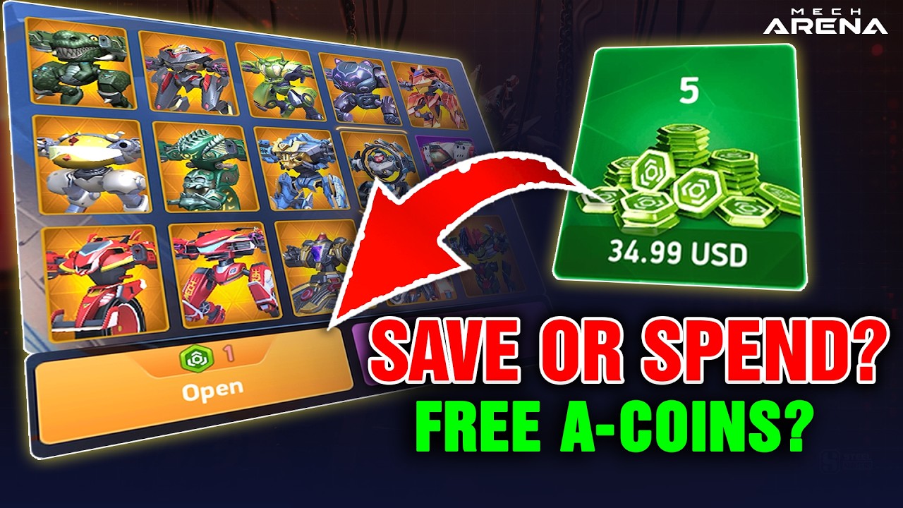CRATE RUSH Is Better Than You Think! Spend or Save Your Tokens? | Mech Arena