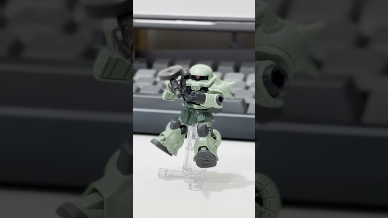 Mobile Suit Ensemble Gashapon  #gundam #gunpla #bandai #gashapon #hobby #mobilesuitgamdam #zaku