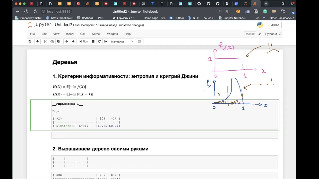 7. Машинное обучение ПМИ: обучаем дерево своими руками