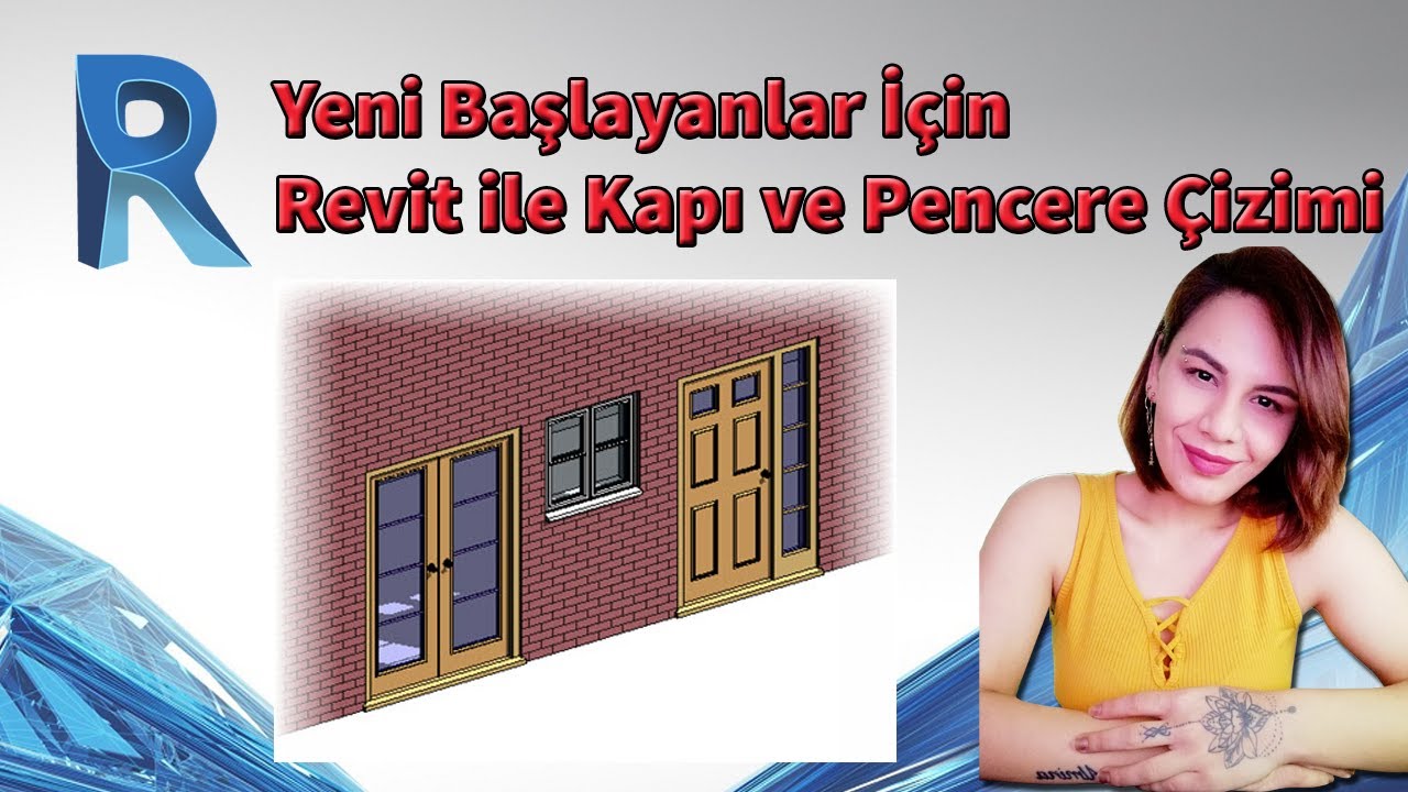 Для начинающих - Ревит Дверь, Рисование окон
