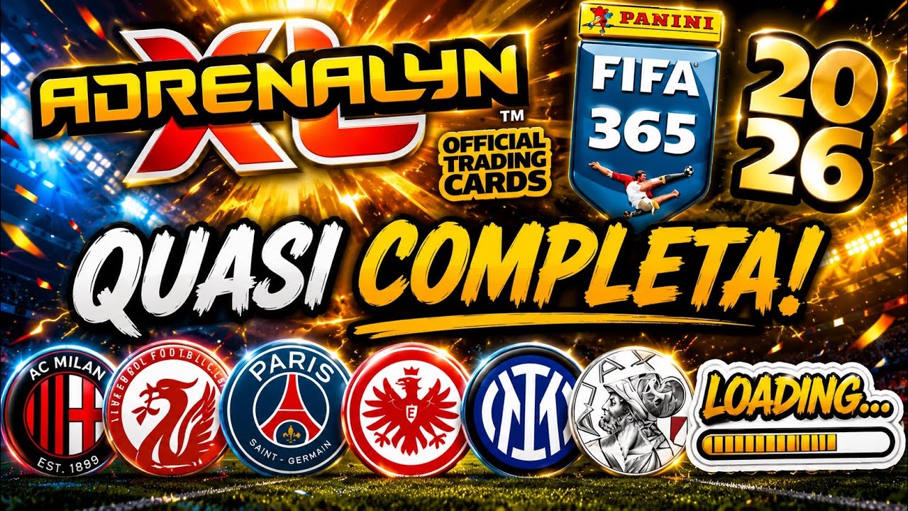 PANINI FIFA 365 ADRENALYN XL 2026 - Quasi completa 🔥⚽️ Panini Football Cards Soccer 