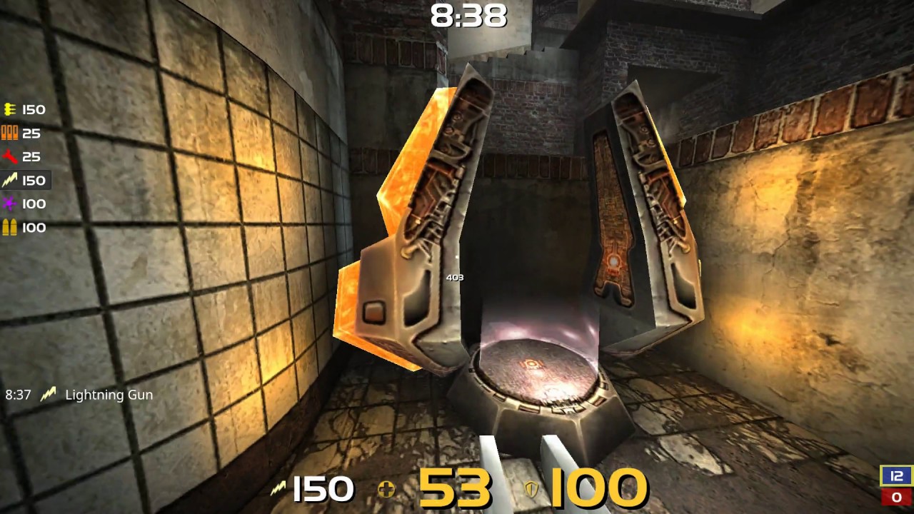 Datab&aacute;ze-her.cz Quake Live Winter cup - Kwoky vs Kunick - air rocket