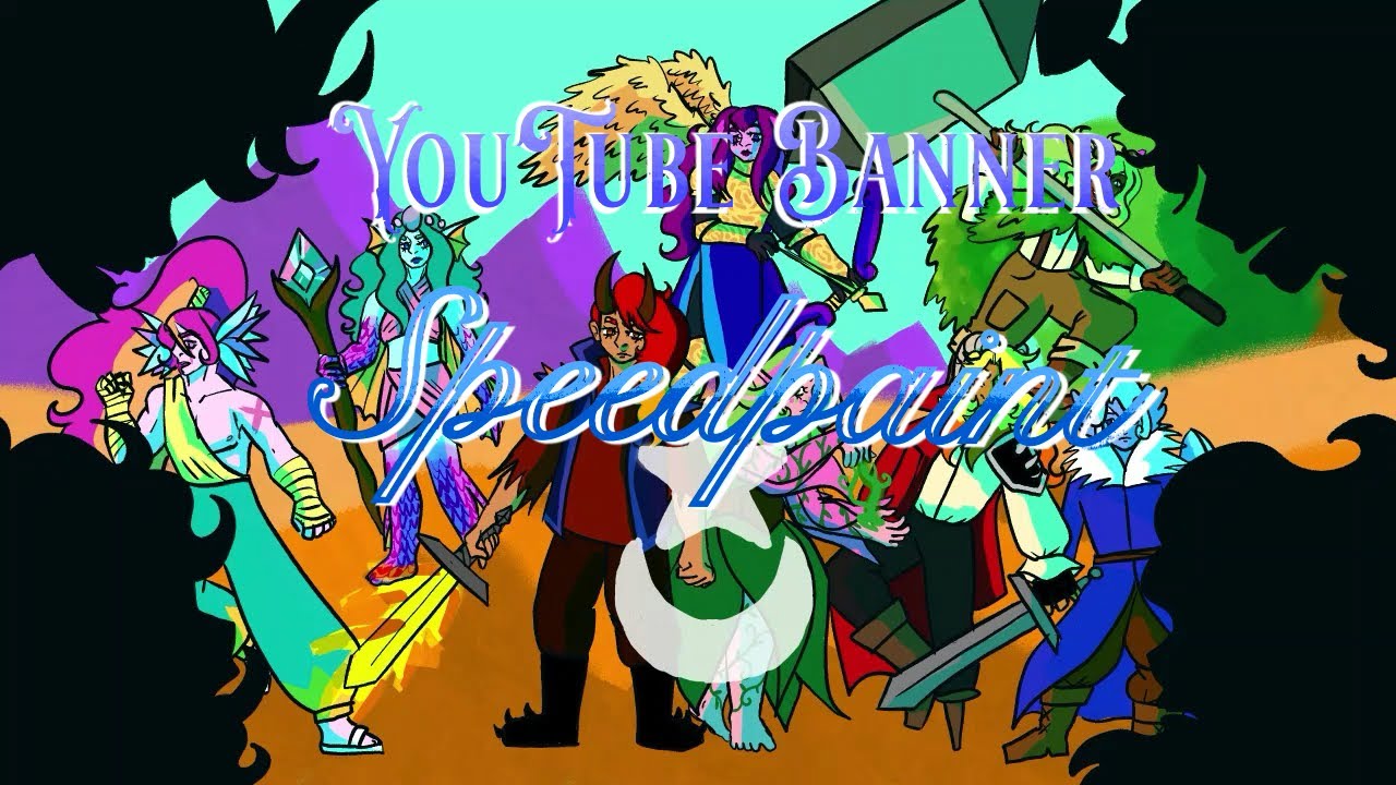 Redrawing My Youtube Banner (again)