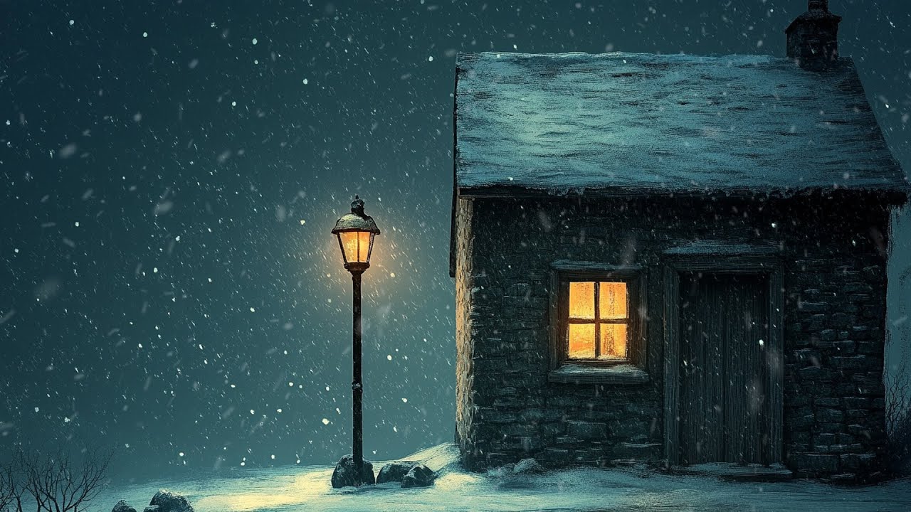 Cozy Winter Ambience | Cold Howling Wind | Snowstorm & Blizzard Sounds | Reduce Stress, Deep Sleep