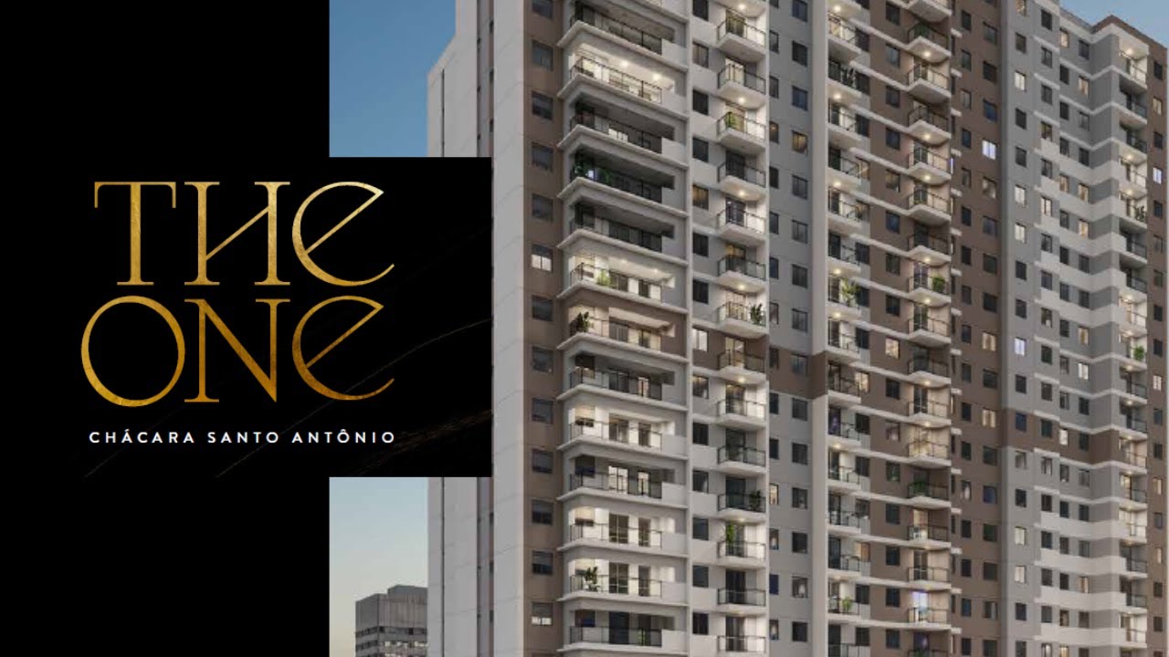 The One Chácara Santo Antônio | Apartamentos de 32m² a 52m² na Chác. Sto. Antônio | Lançamento Cury
