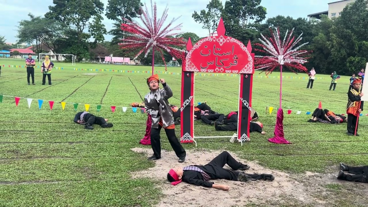 PERBARISAN RUMAH MERAH 2024 | Sukan SK TTDI Jaya | Tema: Pahlawan Hang Tuah