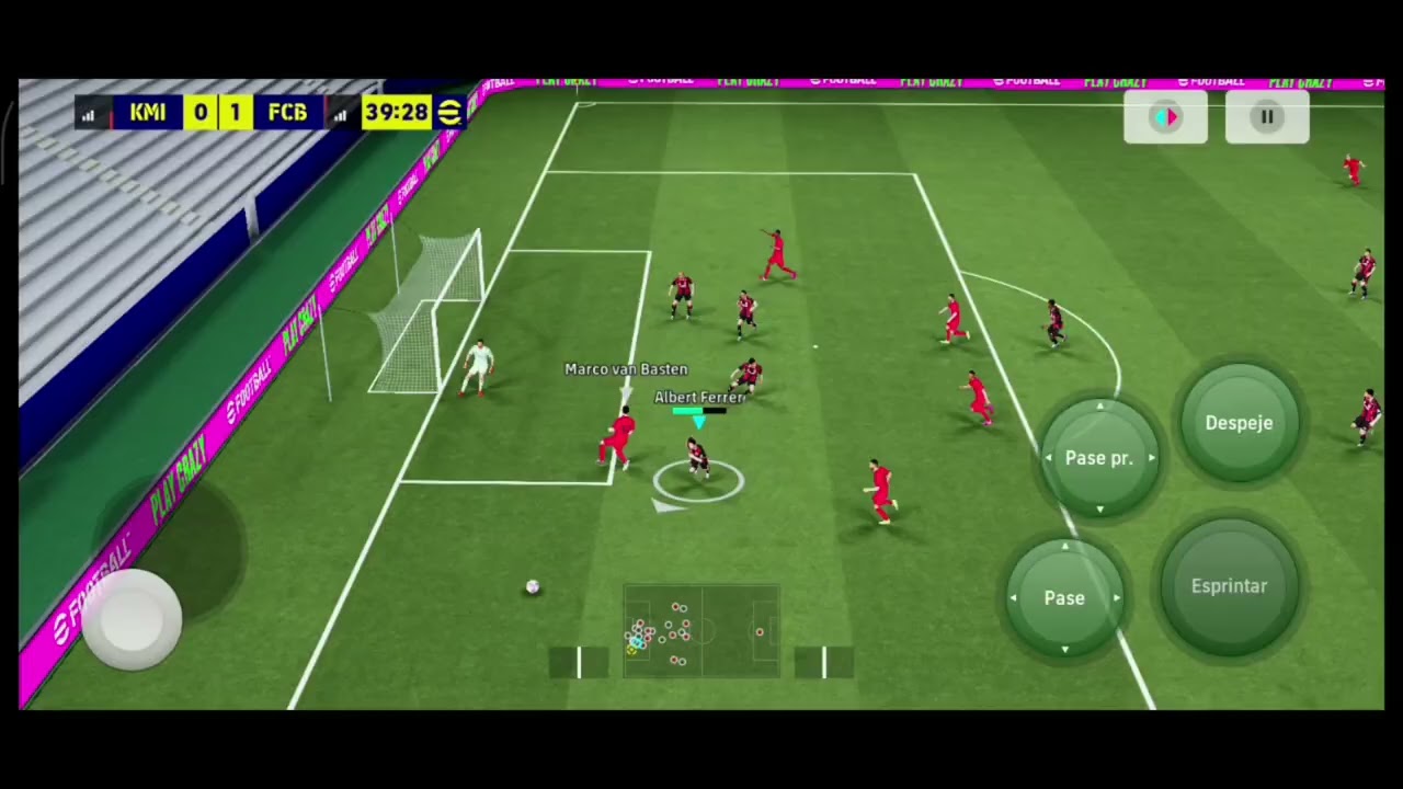 EFOOTBALL MOVIL LIGA #2 JC VS JC