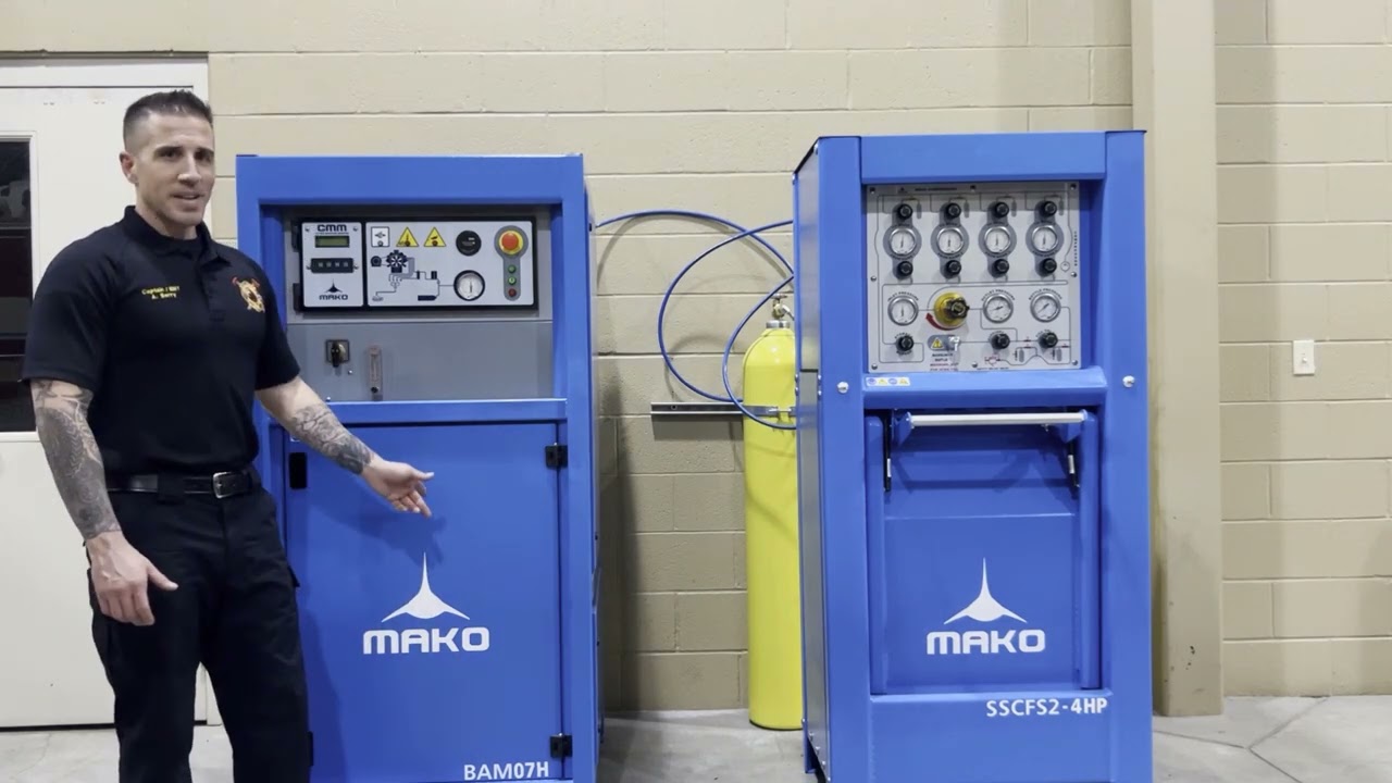 MAKO Breathing Air Module & Stationary Containment Fill Station