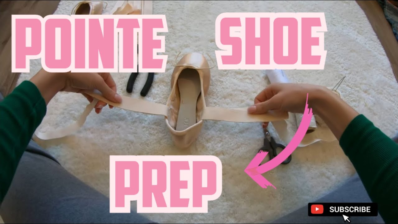 How to Prepare Pointe Shoes - My Best Method Step by Step