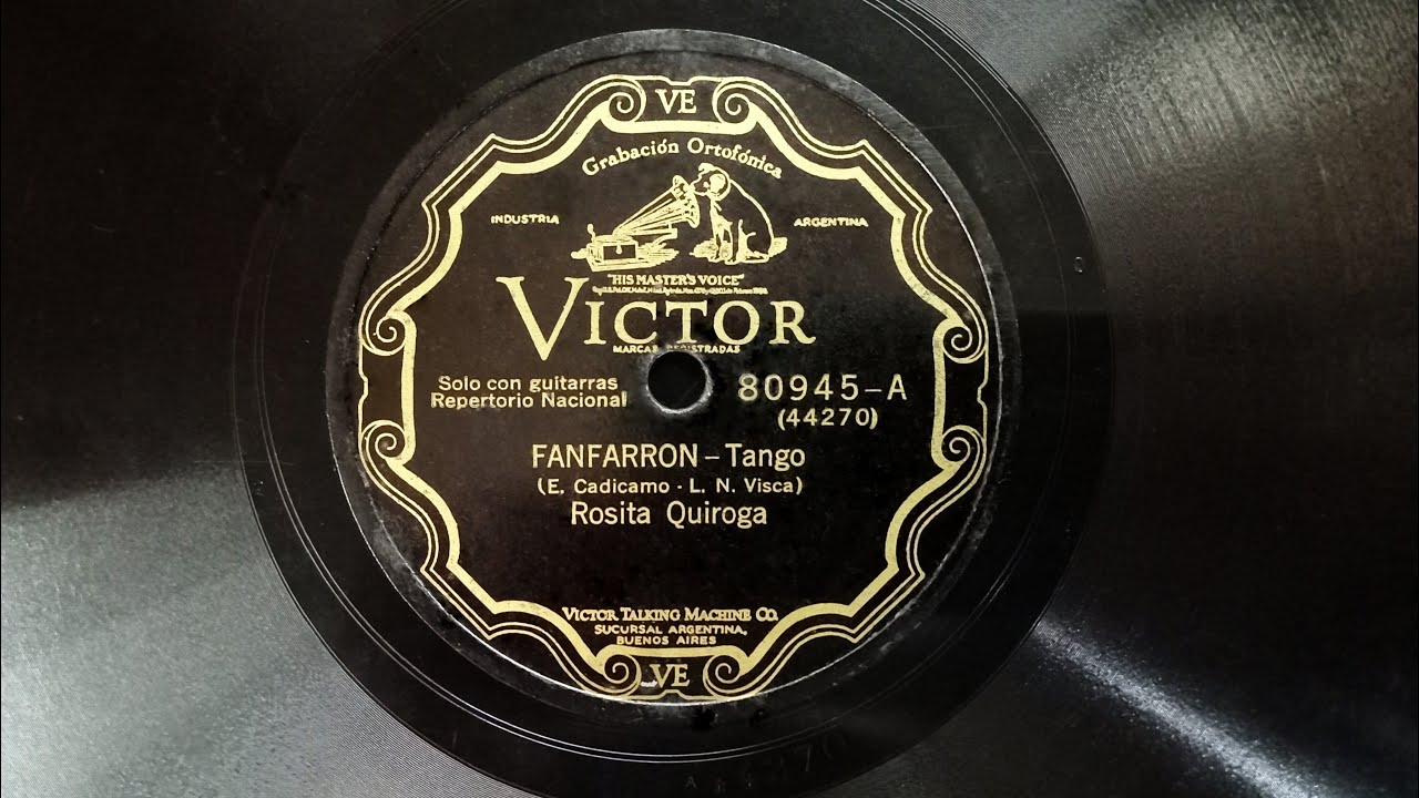 FANFARRÓN » Rosita Quiroga (1928)