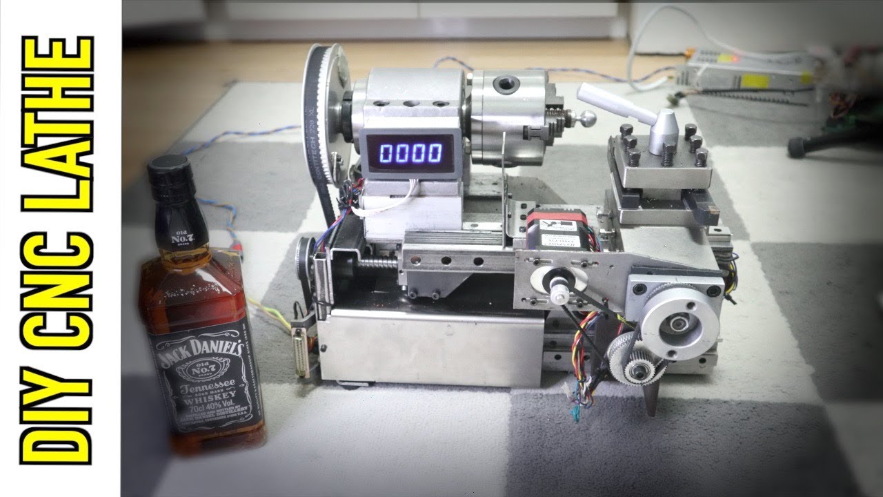 Homemade DIY Small CNC Lathe 【DIGEST】