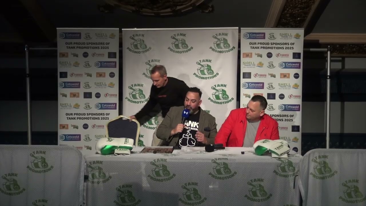 Tank Promotions Press Conference Rich Loveday Vs Rich Loveday