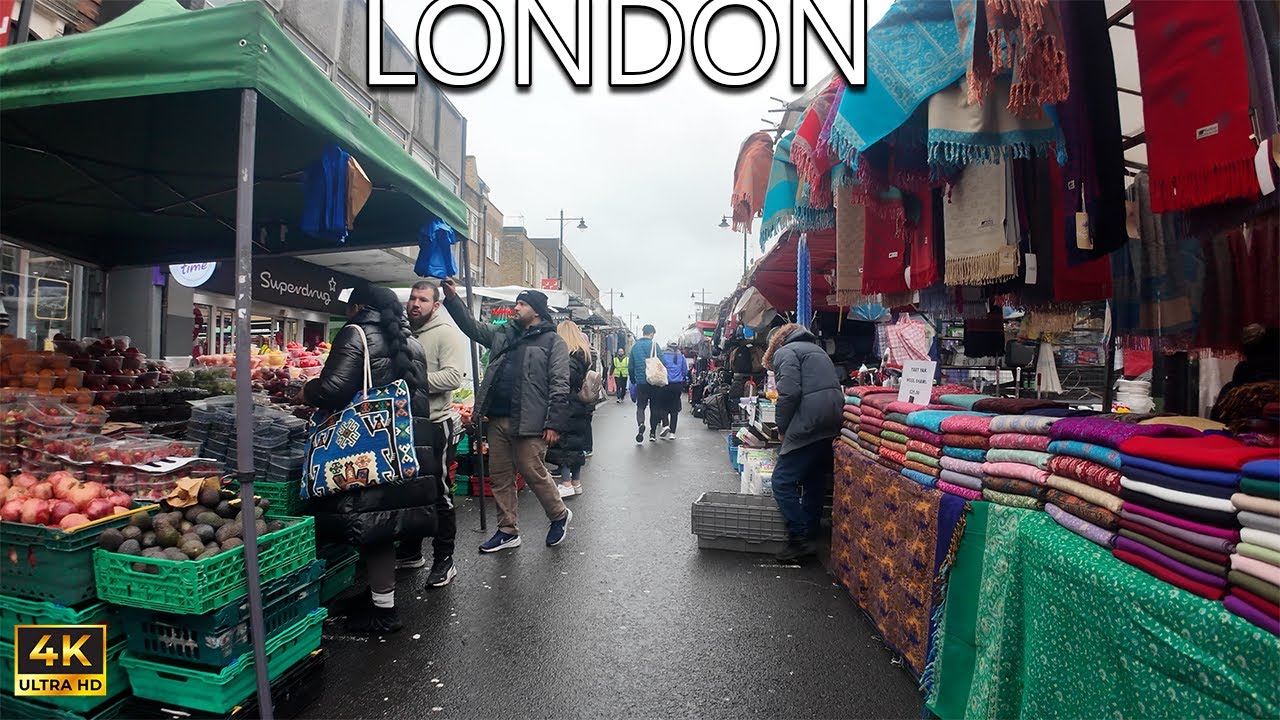 London Walk 4K | Chapel Market