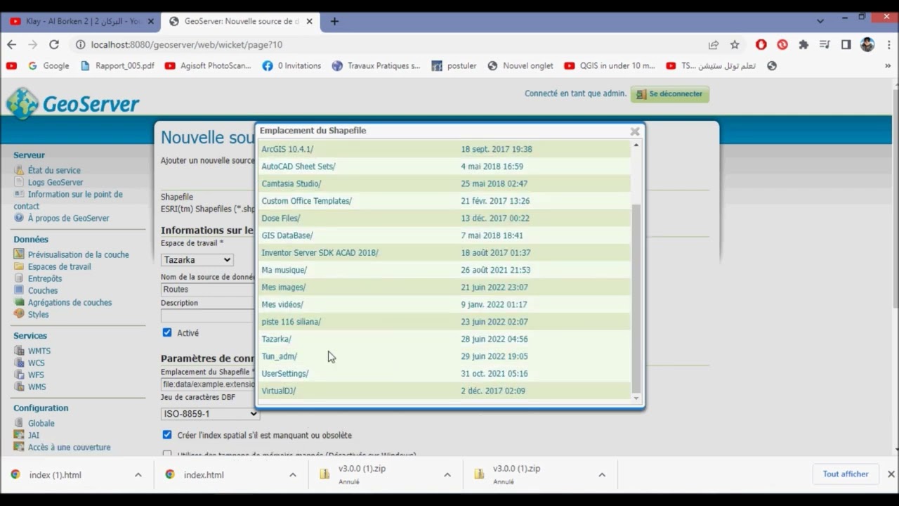 Publish a Layer with Geoserver