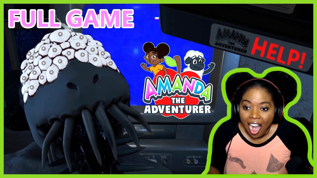 Definitely NOT A Kids Game | Amanda The Adventurer [Full Game]