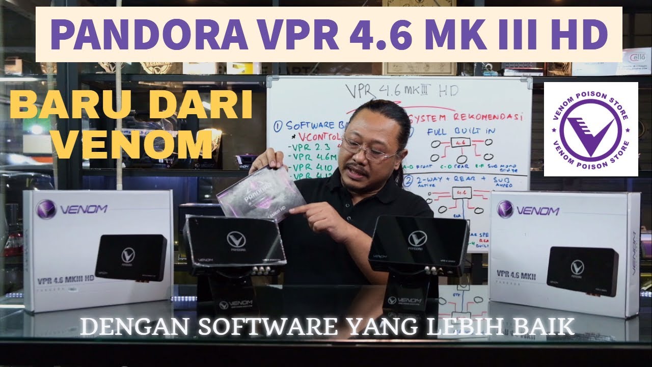 Introduksi Prosesor Venom 4.6 MK III HD Baru dari Venom Car Audio Dengan Update Software Baru