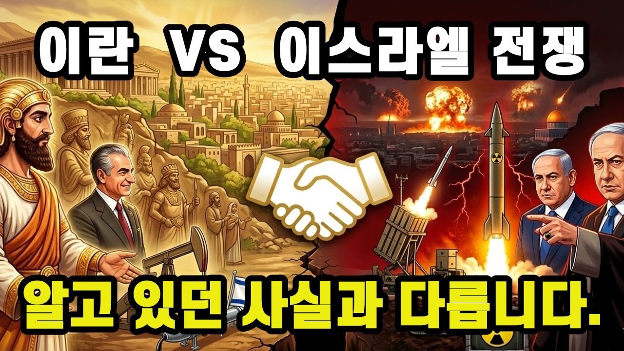 이란 VS 이스라엘 전쟁, 알고 있던 사실과 다릅니다.