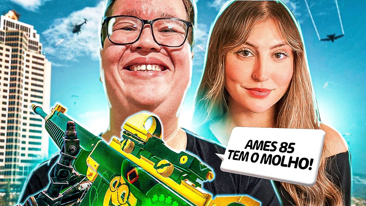 A NOVA META? AMES 85 TÁ COM O MOLHO SECRETO - WARZONE DUOS COM RAYANA