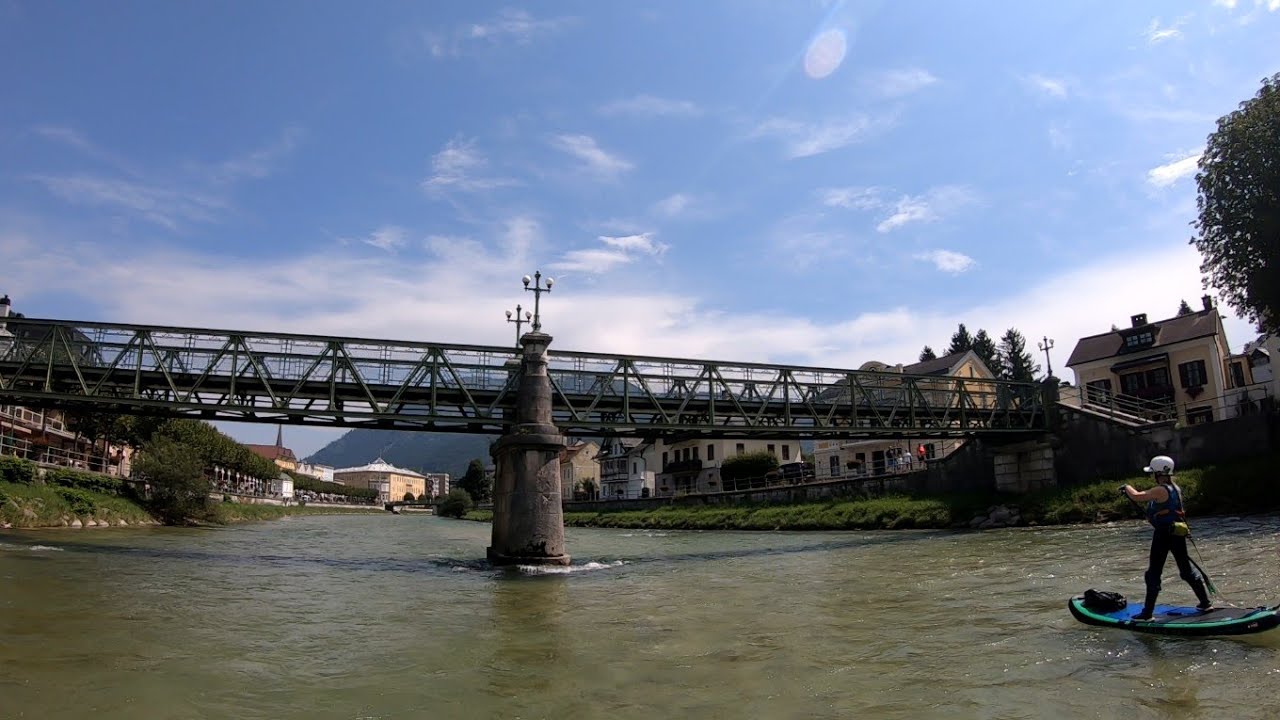 Traun und Traunsee Wildwasser SUP