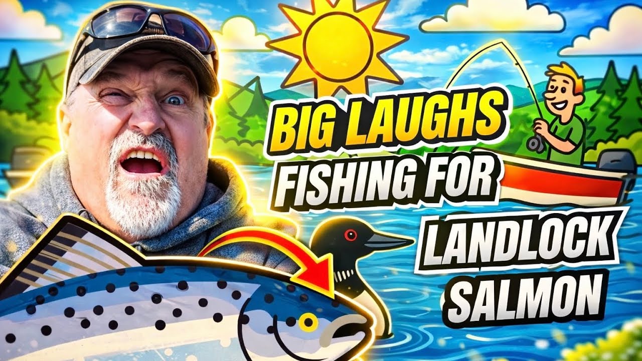 Big Laughs Fishing for Small Salmon | Neil Pendleton Shows Jeff Paradis How to Troll for Salmon