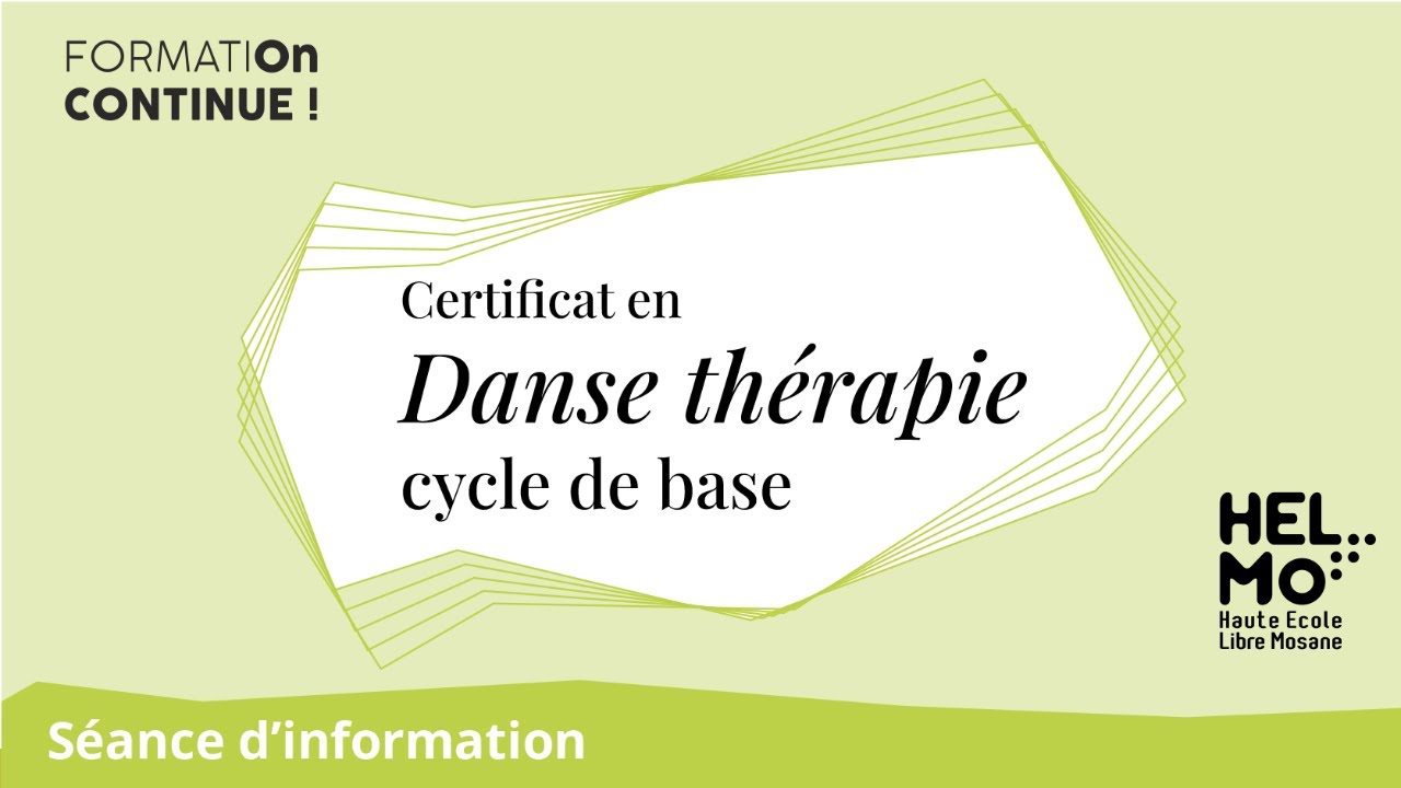 Certificat en Danse-Thérapie : séance d'information