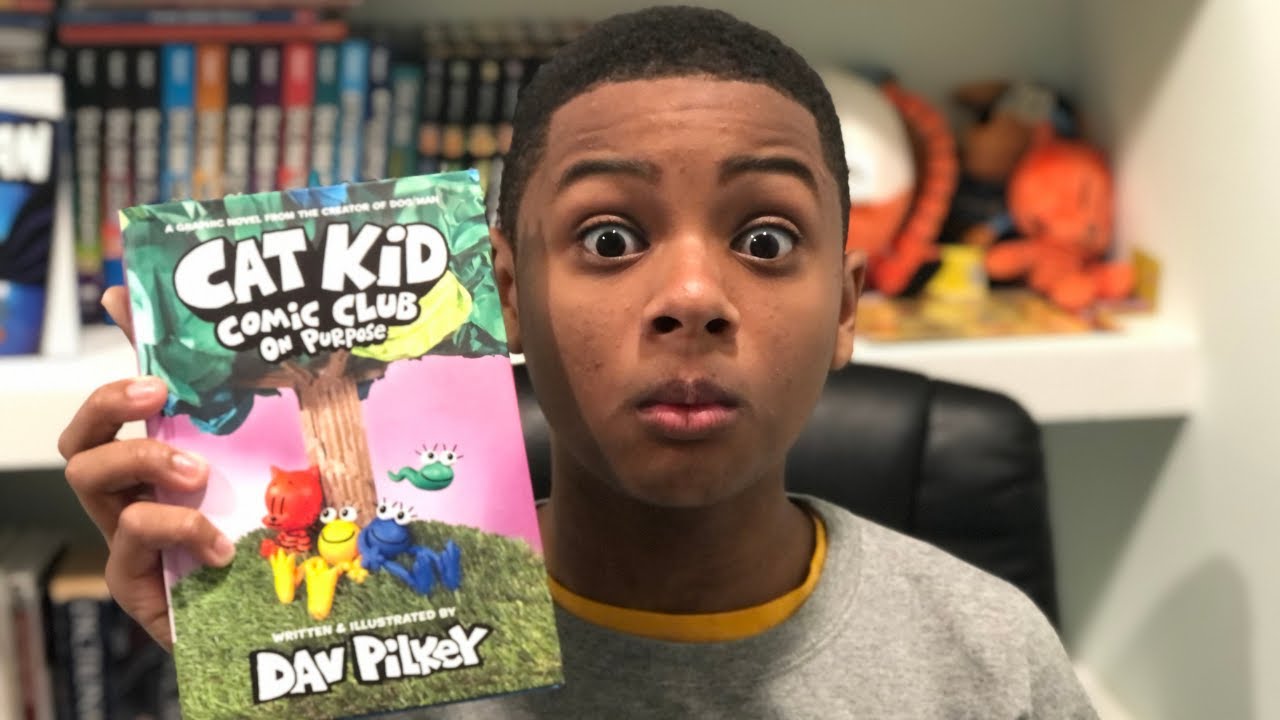 Dog Man Book Collection Part 4 (Cat Kid Comic Club: On Purpose Book Review)