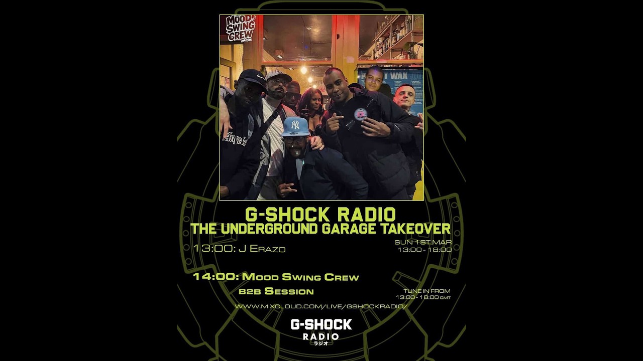 Basmatix b2b Jack Mensah b2b Harry Luda @ G-SHOCK Radio London 01/03/26