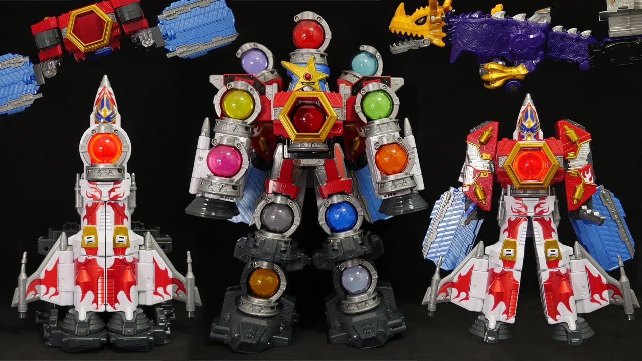 宇宙戦隊キュウレンジャー キュータマ合体12 DXギガントホウオーから キュウタマジン Uchu Sentai Kyu Ranger DX Gigant ho-o Kyutamajin