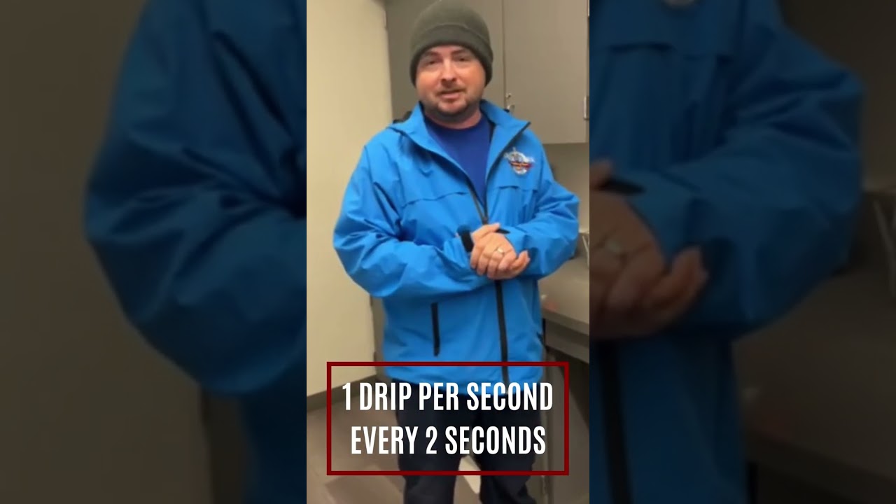 How to properly drip your faucet!
