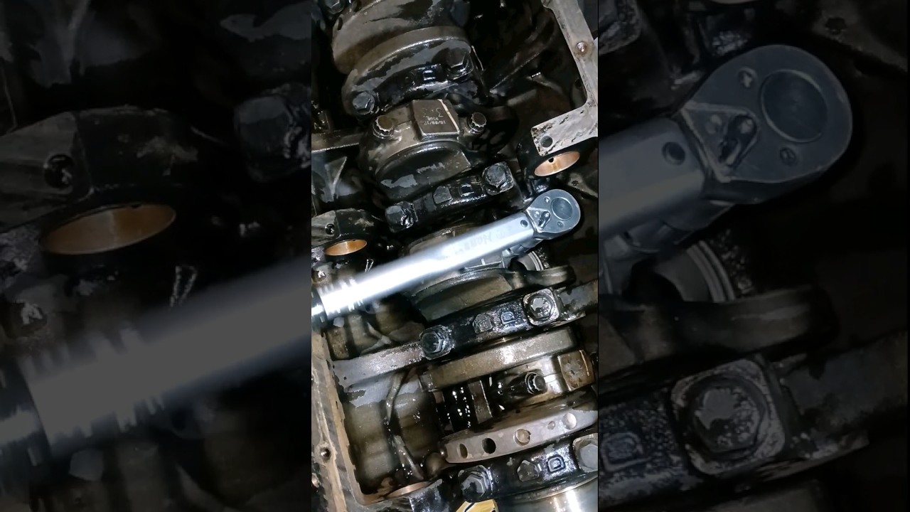 #overhauling tips #connecting rod bolts torque John Deere 4045 4 cylinder #dieselengine