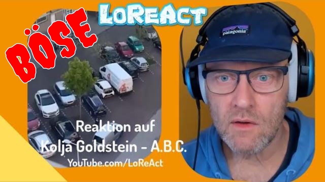 Kolja Goldstein - ABC - Reaktion | LoReAct reagiert | Gangsta Rap | Kolja Goldstein - A.B.C.