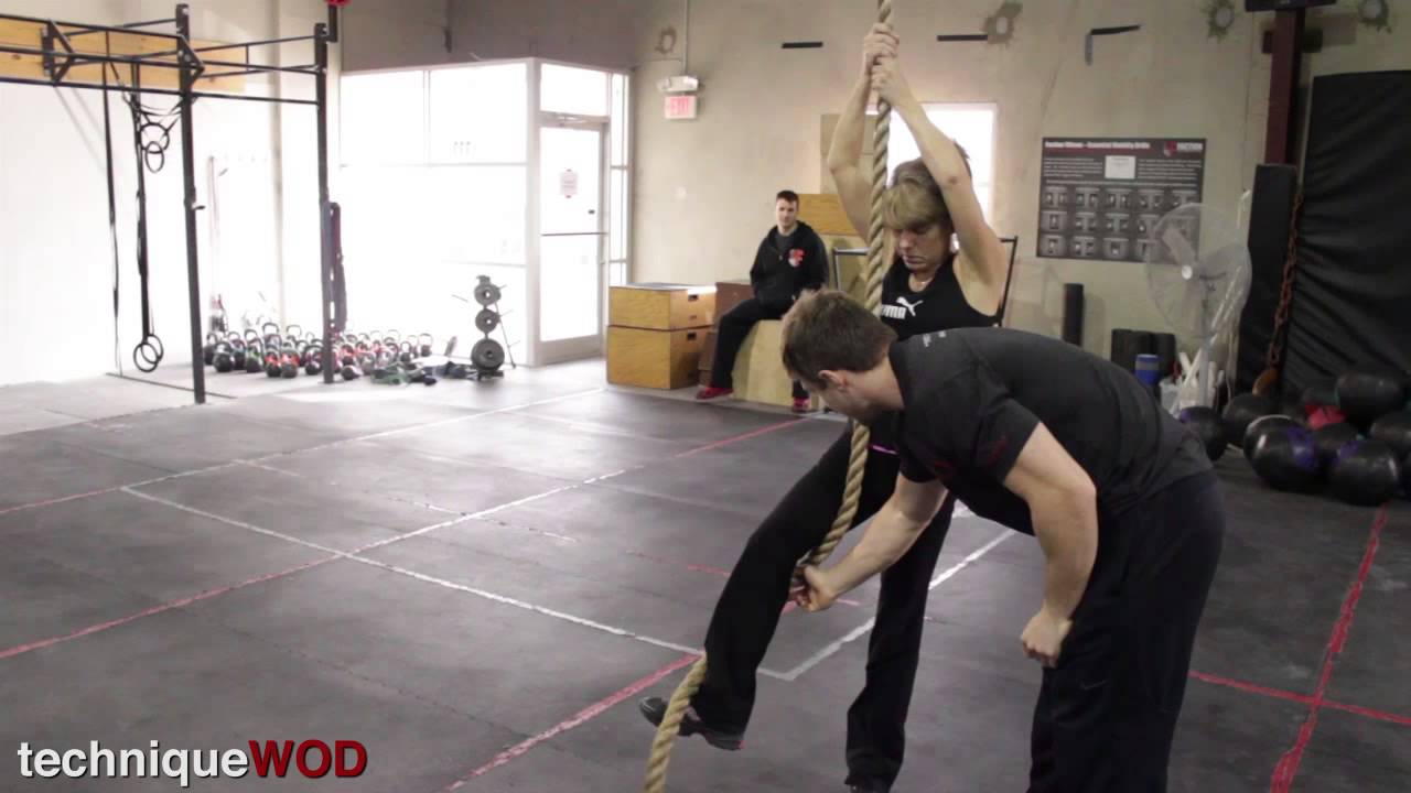 How To Climb A Rope For CrossFit Part 1: Intro & The Wrap - Technique WOD