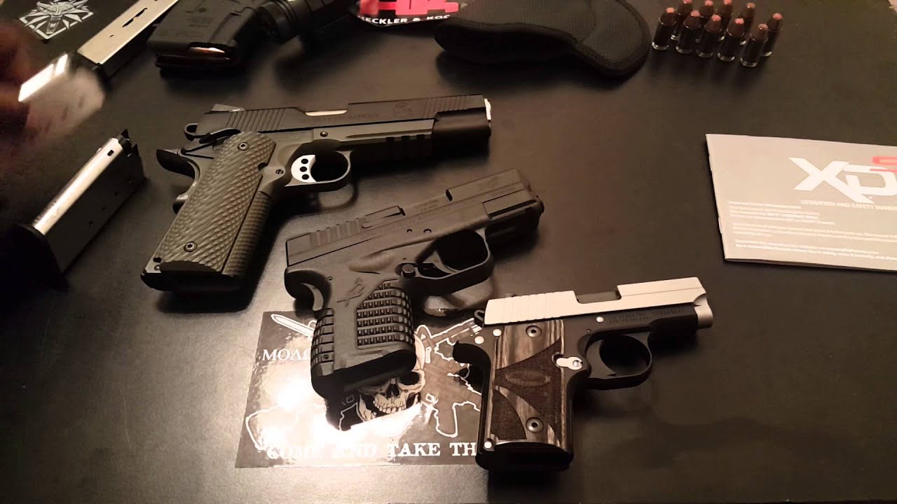 Springfield Armory XDS 3.3 45acp Table Top Review