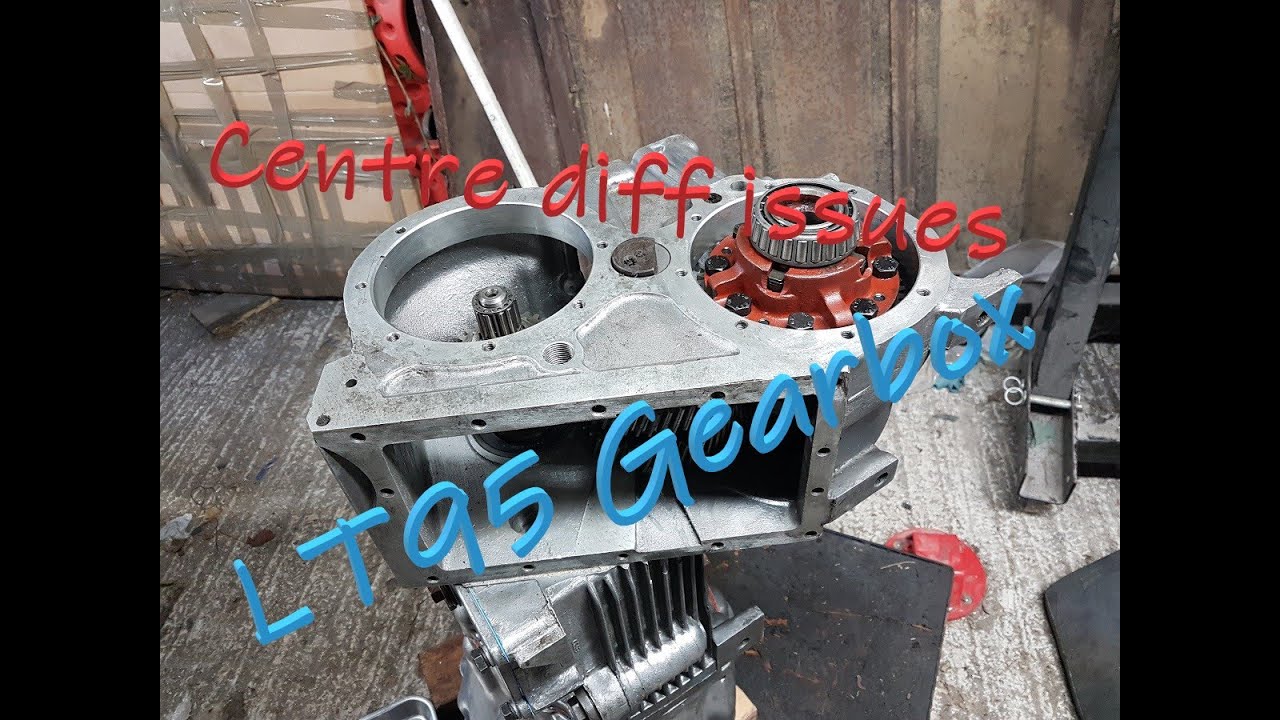 What is inside an LT95 Centre Differential? And what damage can comedy sized off-road tyres do?