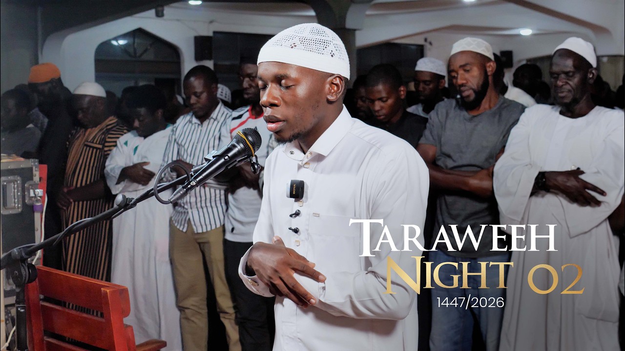 TARAWEEH 1447/2026 | Muwada Swalahuddiin | Night 02
