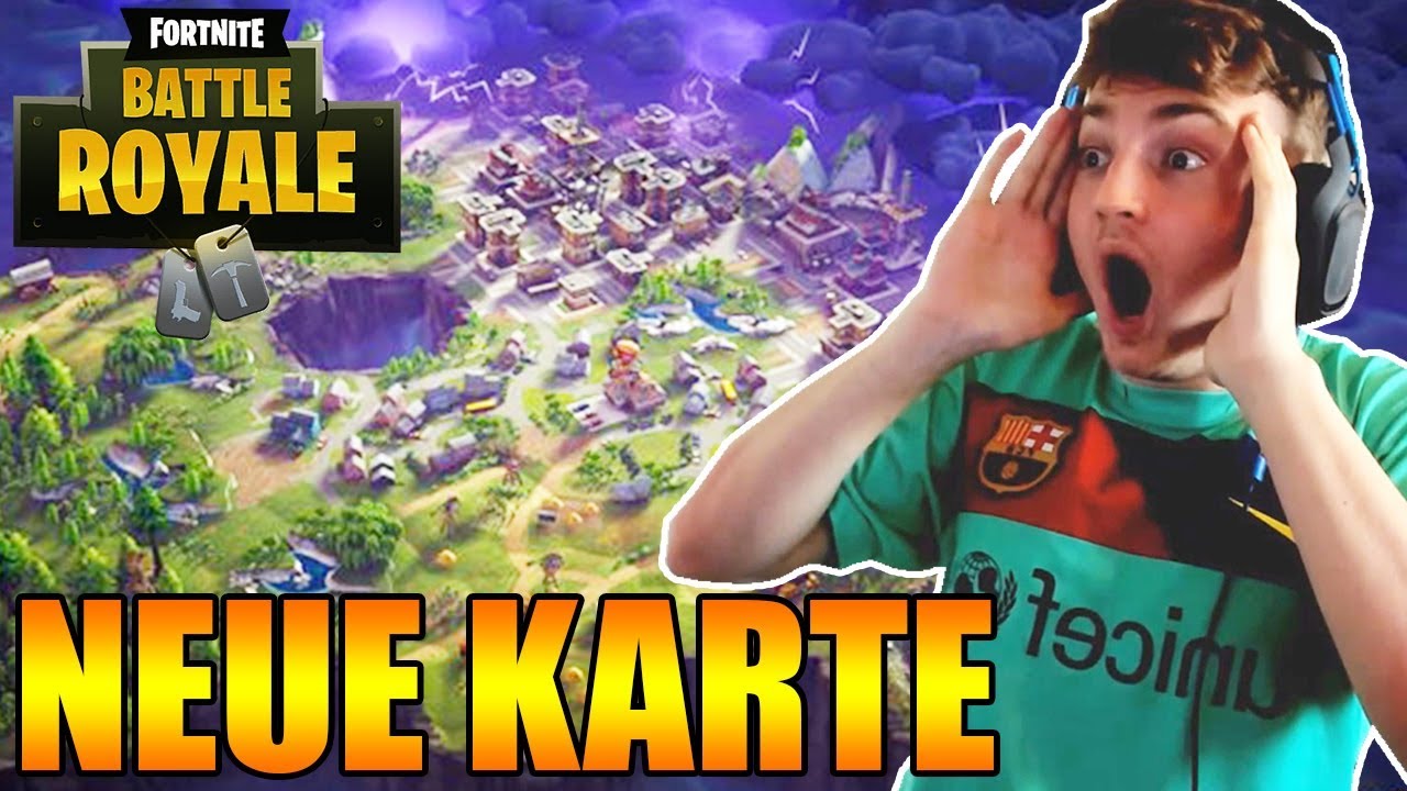 ERSTER WIN AUF DER NEUEN KARTE?! Fortnite Battle Royale (Deutsch)