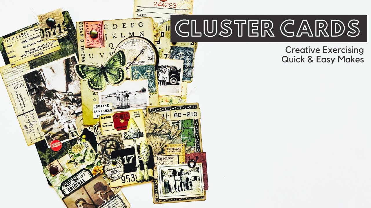Creative Exercising | Cluster Cards | Quick and Easy Makes