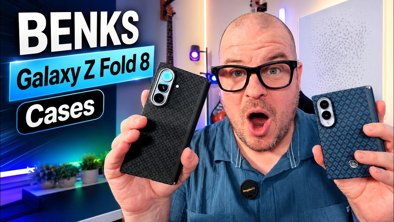Обзор чехлов Benks Armor Grand для Samsung Galaxy Z Fold 8 и Z Fold 8 Ultra: