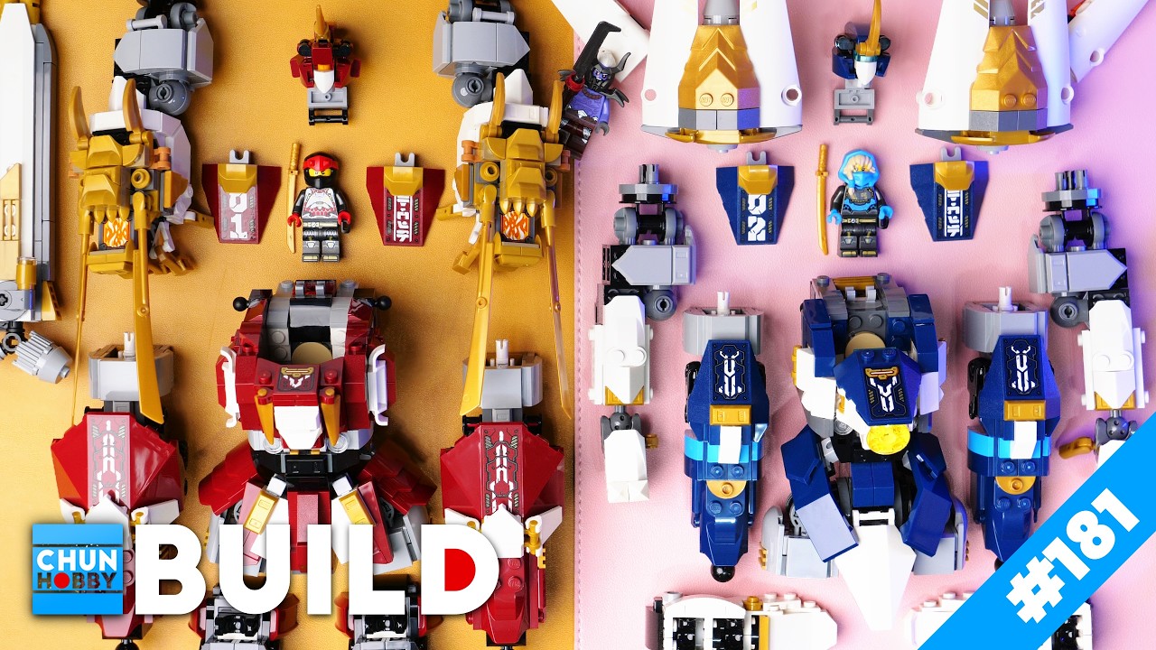 LEGO Speed Build! 71870 The Twin Titan Mechs!! | LEGO NINJAGO LEGENDS 2026 | Beat Build