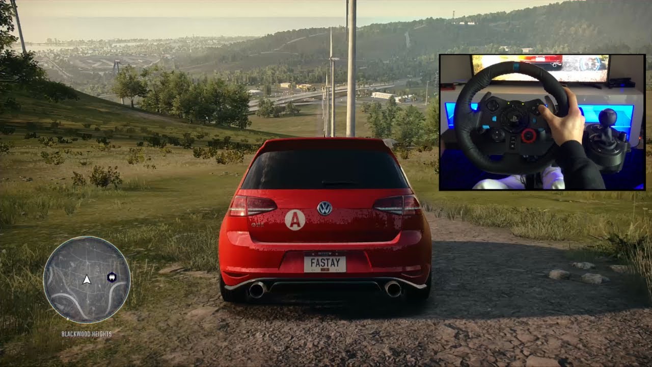 NFS HEAT VOLKSWAGEN GOLF GTI CLUBSPORT - LOGITECH G29 gameplay