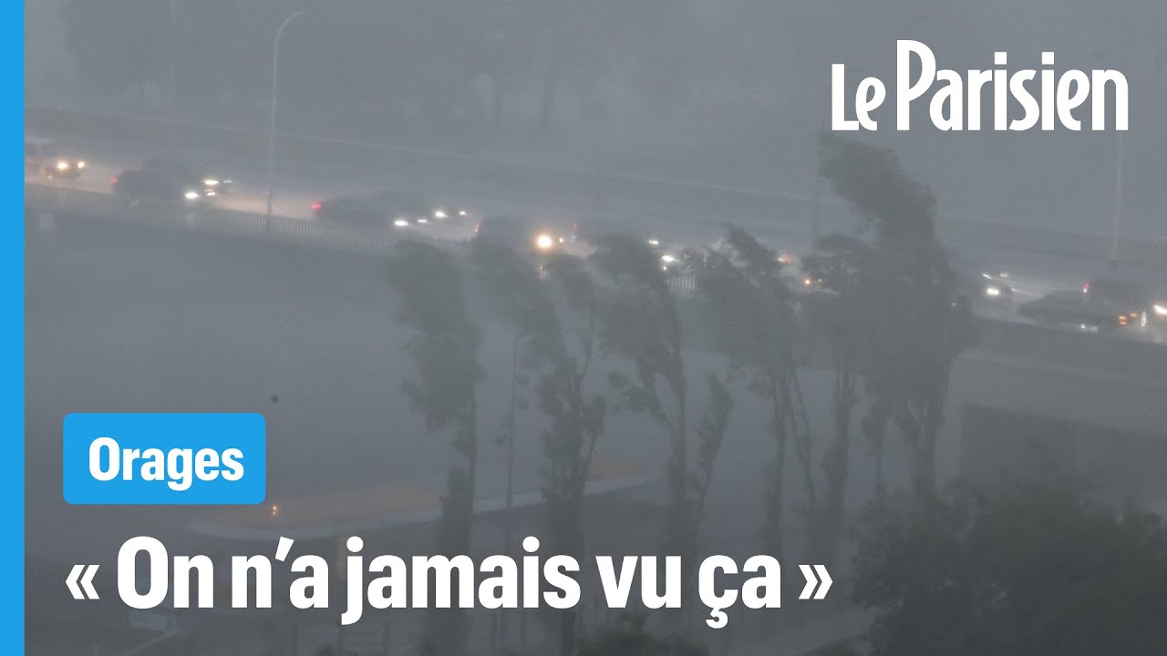 Violents orages en France : deux morts, dont un enfant et d'énormes dégâts